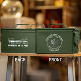 Personalized Anatomy Of A Pew Canadian Army Retired Veteran Custom Name & Time Ammo Box Printed AHVA24777