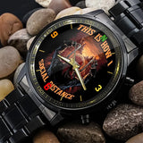Personalized This Is How I Social Distance Motorbiker Watch Printed AHKH24775