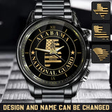Personalized US State National Guard Custom Name Watch Printed QTHN24842