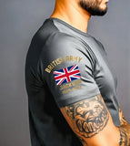 Personalized UK Veteran Custom Name & Time T-shirt Printed KVH24878