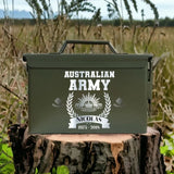 Personalized Australian Army Logo Custom Rank & Name Ammo Box Printed AHVA24880