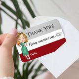Personalized Thank You Nurse Life Gift For Nurse Aluminum Wallet Card Printed HN24909