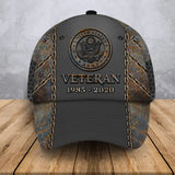 Personalized US Veteran Custom Time 3D Cap Printed QTVA24930