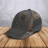 Personalized US Veteran Custom Time 3D Cap Printed QTVA24930
