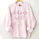 Personalized Dog Ear Line Dog Names Sweatshirt Printed HN24970