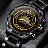 Personalized Australian Army Logo Custom Service Time Watch Printed AHVA241068