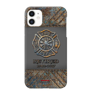 Personalized Australian Firefighter Custom Time Phonecase Printed QTKH241100