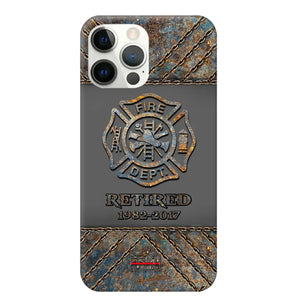 Personalized Australian Firefighter Custom Time Phonecase Printed QTKH241100