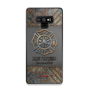 Personalized Australian Firefighter Custom Time Phonecase Printed QTKH241100