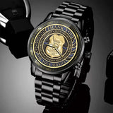 Personalized Thank You For Your Service Police Officer Custom Time Watch Printed QTKH241118