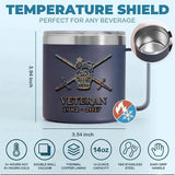 Personalized UK Veteran Logo Custom Service Time QTVQ241326