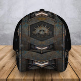 Personalized Australian Veteran Logo Custom Name & Time Cap 3D Printed AHVA241401
