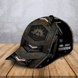 Personalized Australian Veteran Logo Custom Name & Time Cap 3D Printed AHVA241401