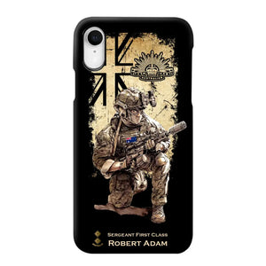 Personalized Australian Veteran Logo Custom Name & Rank Gold Phonecase Printed LVA241528