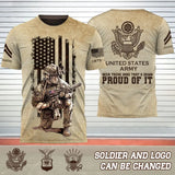 Personalized United States Army Been There Done That & Damn Proud Of It US Veteran T-shirt 3D Printed AHVQ241557
