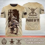 Personalized New Zealand Army Been There Done That & Damn Proud Of It New Zealand Veteran T-shirt 3D Printed AHVQ241557