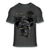 Personalized Australian Veteran Camo Custom Name & Time T-shirt Printed VQ241619