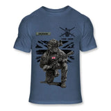 Personalized UK Veteran Camo Custom Name & Time T-shirt Printed VQ241619