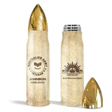 Personalized Australian Veteran Logo Custom Name & Time Bullet Tumbler Printed AHVQ241628