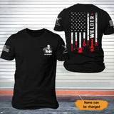 Personalized Patriotic The Core US Welder US Flag T-shirt Printed KH241681