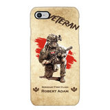 Personalized Canadian Veteran Custom Name & Rank Phonecase Printed AHHN241696