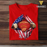 Personalized US University Of Military US Flag T-shirt Printed KVH241810
