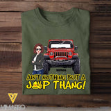 Personalized Ain't Nothing But A Jeep Thang Jeep Girl T-shirt Printed HN241873