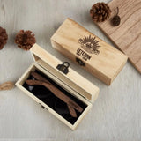 Personalized Australian Army Veteran Logo Custom Name & Time Engraved Wooden Sunglasses Printed VQ241898