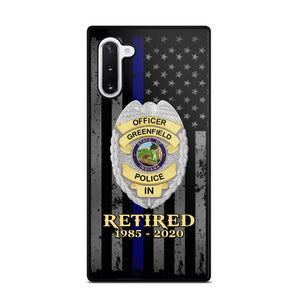 Personalized US Police Badge Retired Police Officer Custom ID Phonecase Printed QTVA241911