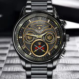 Personalized Canadian Veteran Logo & Rank Gold Custom Name & Time Watch Printed AHVA241926