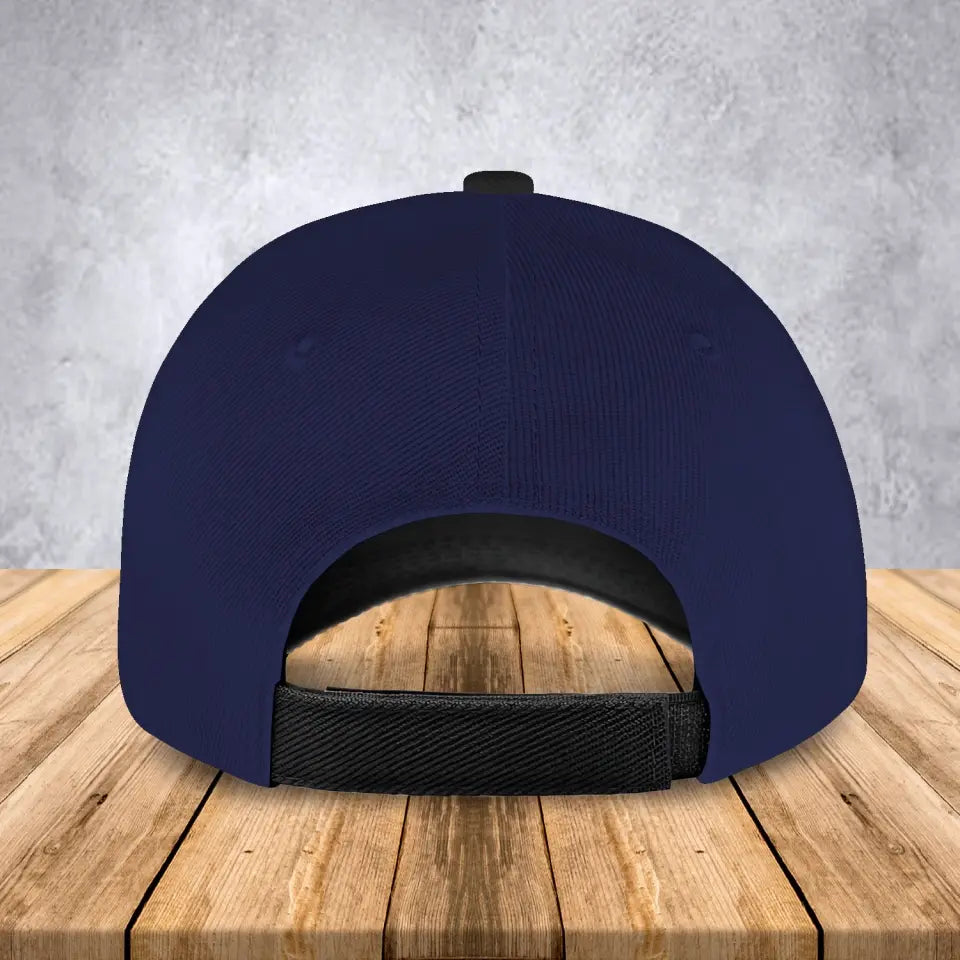 Personalized Never Retired Canadian Military Logo & Service Time Cap 3D Printed LVA241931