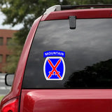 Personalized US Veteran/Soldier Logo Car Decal Printed