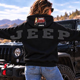 Jeep Hoodie Mountain Adventure