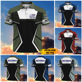 Premium Retired Blue Thin Line Police Polo Shirt 1300326, Gifts For Officers Gifts For Police Man