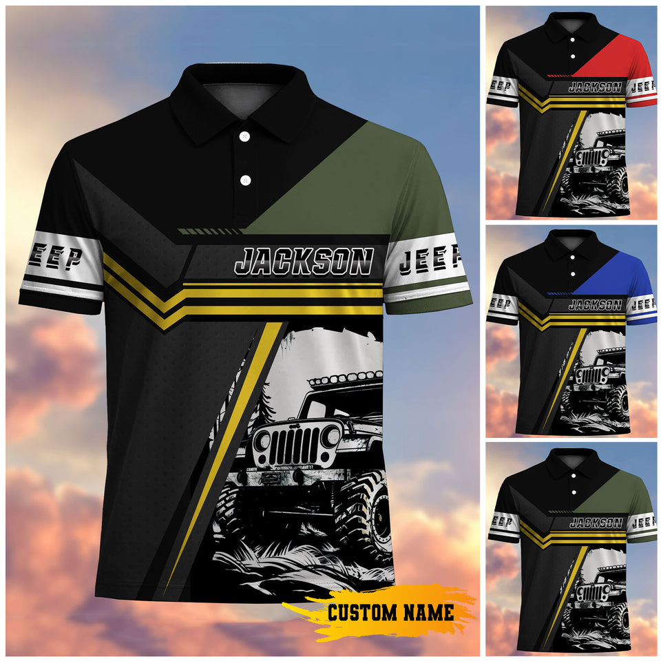 Premium Jeep Lovers Polo Shirt 1300326, Gifts For Jeep Owners Gifts For Jeep Lovers