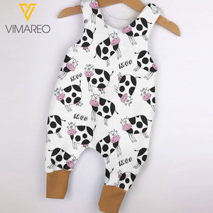 Cow Baby Romper FHUES1