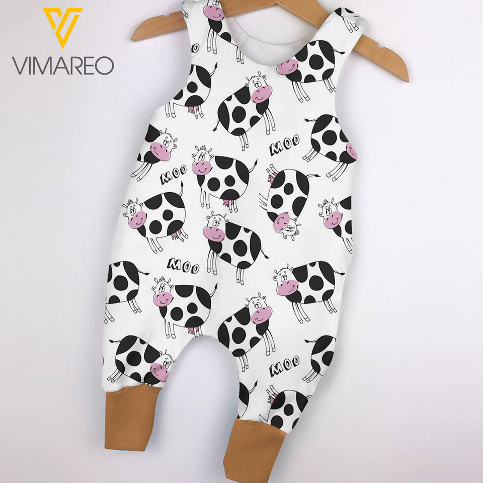 Cow Baby Romper FHUES1