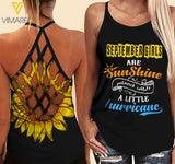 September Girl Criss-Cross Open Back Camisole Tank Top SMWLH