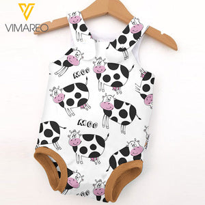 Cow Baby Romper FHUES4