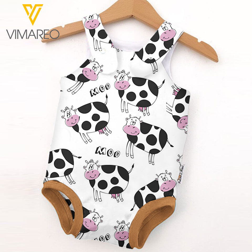 Cow Baby Romper FHUES4