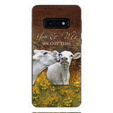 CUSTOMIZED YOU AND ME COUPLE COW LOVE PHONE CASE PRINTED 3D NEYQ02