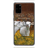 CUSTOMIZED YOU AND ME COUPLE COW LOVE PHONE CASE PRINTED 3D NEYQ02