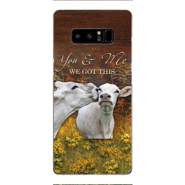 CUSTOMIZED YOU AND ME COUPLE COW LOVE PHONE CASE PRINTED 3D NEYQ02