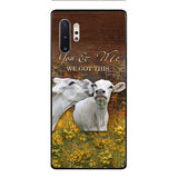 CUSTOMIZED YOU AND ME COUPLE COW LOVE PHONE CASE PRINTED 3D NEYQ02
