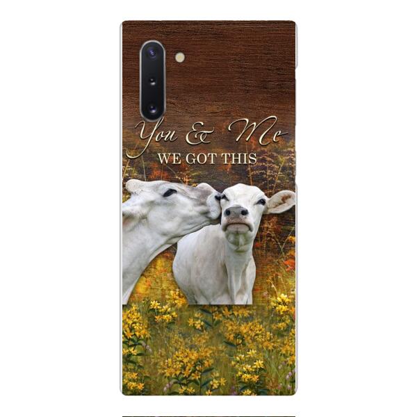 CUSTOMIZED YOU AND ME COUPLE COW LOVE PHONE CASE PRINTED 3D NEYQ02