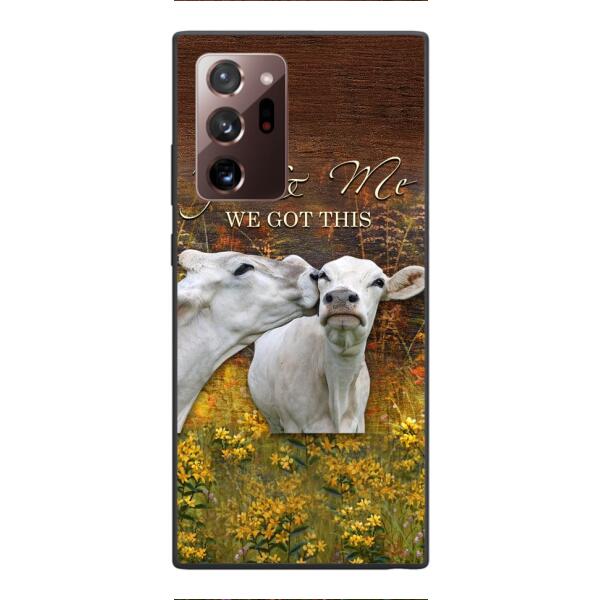 CUSTOMIZED YOU AND ME COUPLE COW LOVE PHONE CASE PRINTED 3D NEYQ02