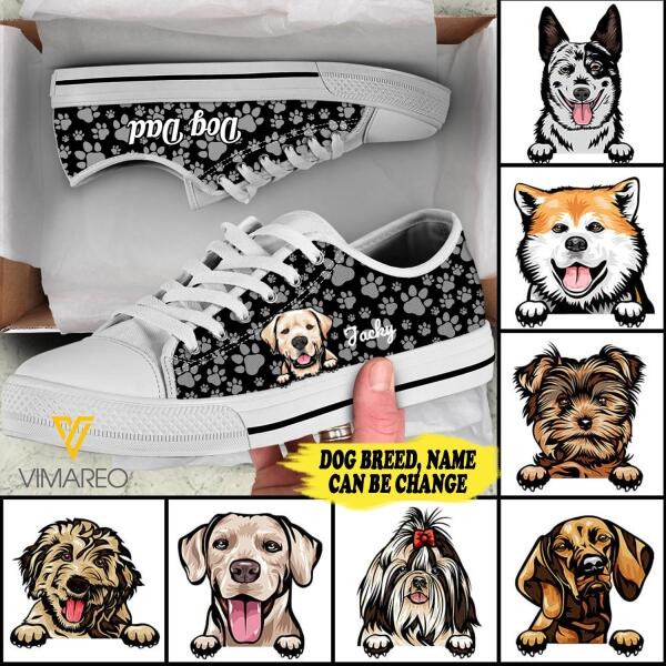 Personalized Dog Dad Lover Shoe 0507MAVH