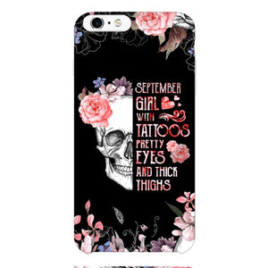 Personalized September Girl Phone Case AUG-HQ05