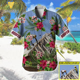 Personalized Roofer Hawaii Shirt Printed AUG-MA26