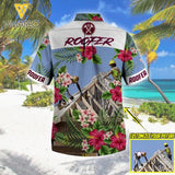 Personalized Roofer Hawaii Shirt Printed AUG-MA26